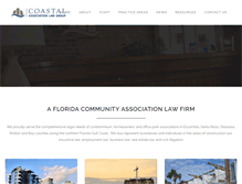 Tablet Screenshot of coastalalg.com